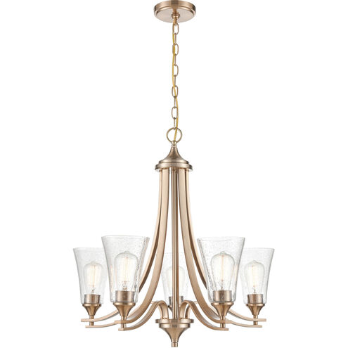 Natalie 5 Light 27.75 inch Modern Gold Chandelier Ceiling Light